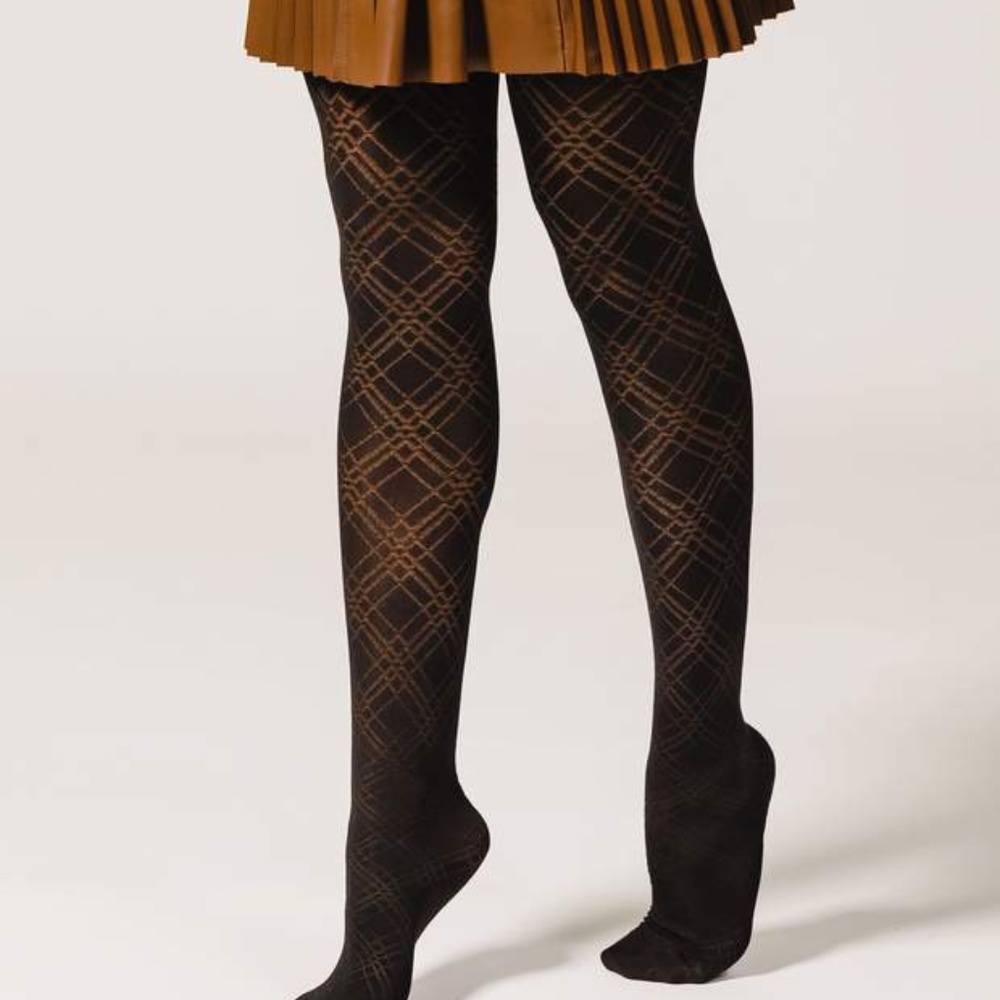 Sheertex Argyle Semi-Opaque Tights